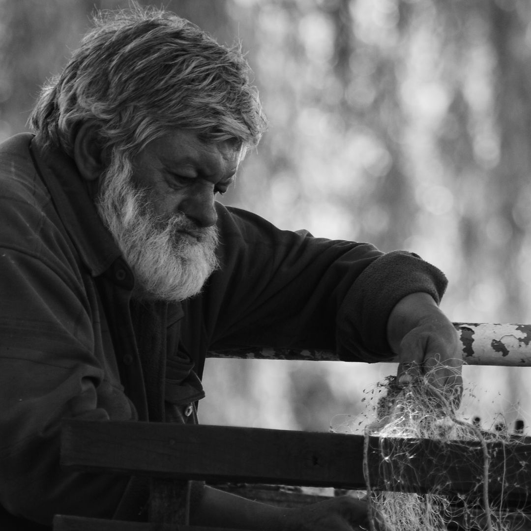 Fishermen at work